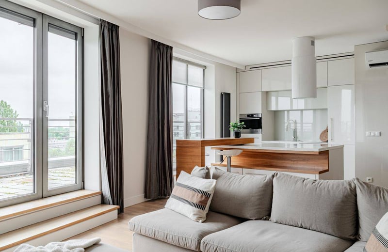 Аренда просторной 3-комнатной квартиры, 100 м², район Śródmieście, Варшава, Польша